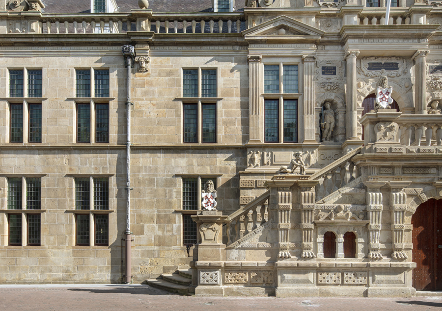 Stadhuis Leiden TAK architecten rijksmonument restauratie renovatie bestuursgebouw gemeente leiden